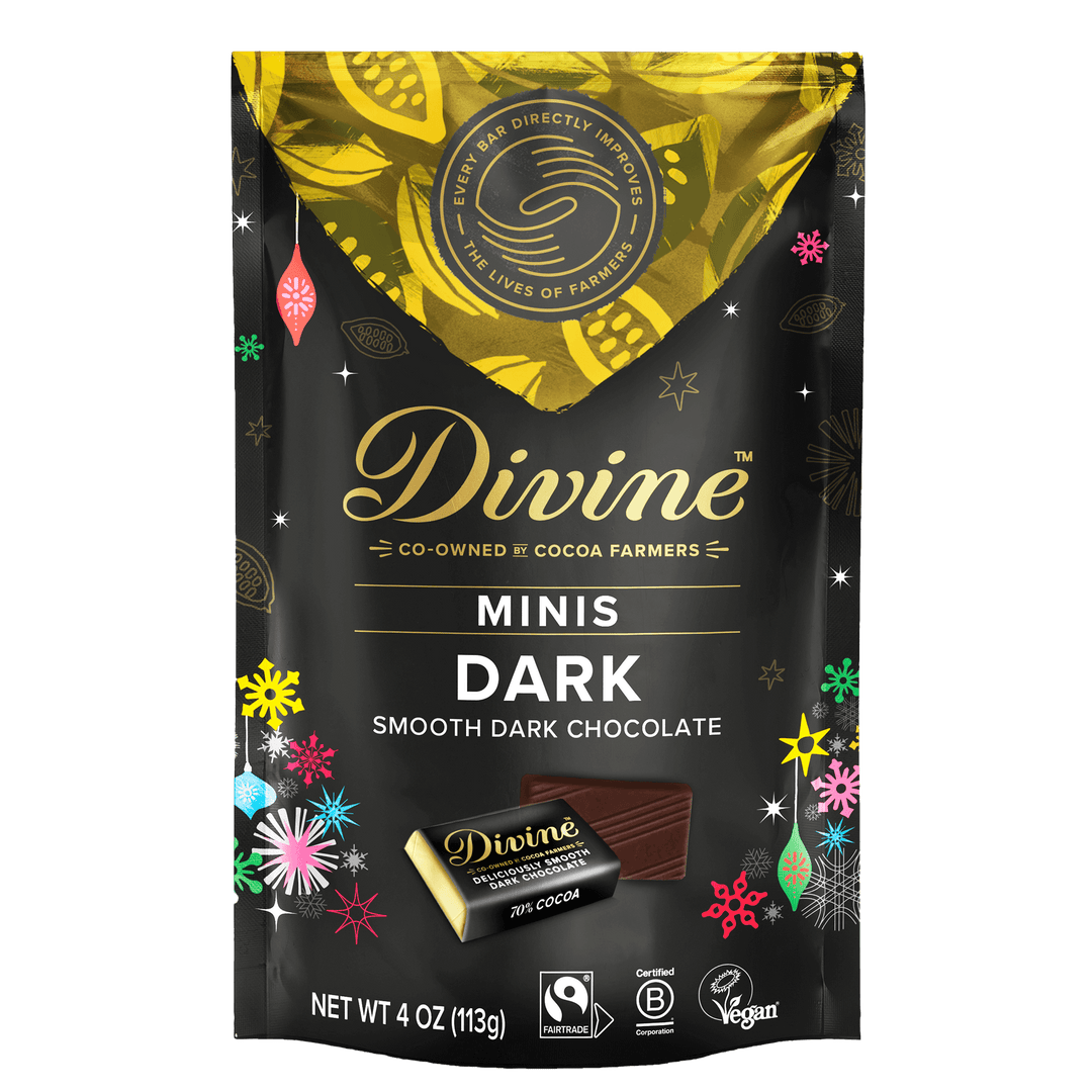 Dark Chocolate Minis Holiday, 4 oz.