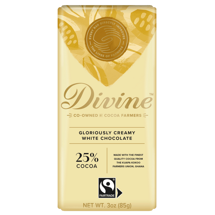 25% White Chocolate Sharing Bar, 3 oz.